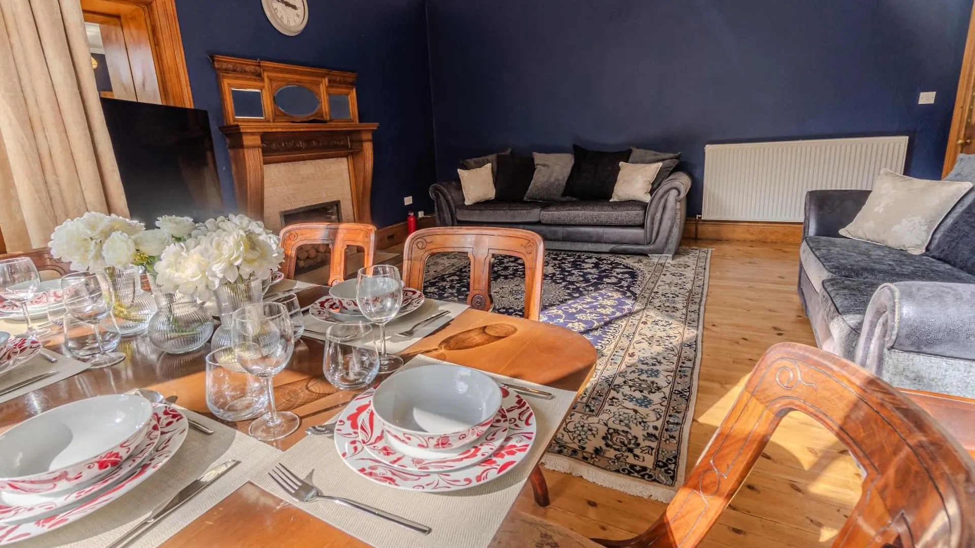 Apartament Victorian Charm - Lush Garden, Shops And Parking Edynburg
